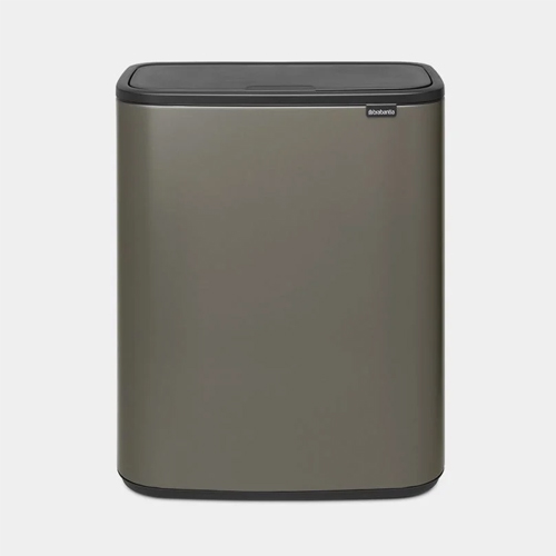 AFVALEMMER 60L  BO TOUCH BIN PLATINUM BRABANTIA