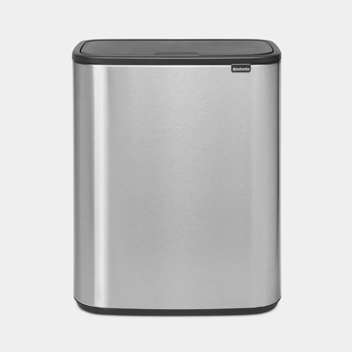 AFVALEMMER 2 30L  BO TOUCH BIN MATT STEEL FINGERPRINT PROOF