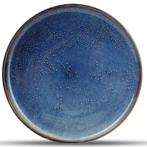 BORD PLAT DIAM 31 CM  BLAUW NOVA