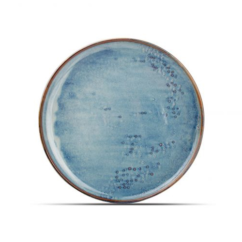 BORD PLAT DIAM 26 CM  BLAUW NOVA