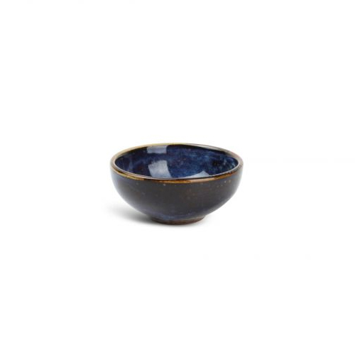 KOM DIAM 10 CM  HGT  4 CM  BLAUW NOVA