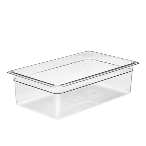 771016 GASTRONORMBAK POLYCARBONAAT ZONDER DEKSEL GN 1 1 150MM DIEP