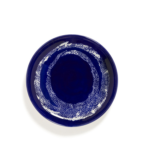 BORD S DIAM 19CM KLEUR BLAUW WIT FEAST TABLEWARE BY OTTOLENGHI SERAX