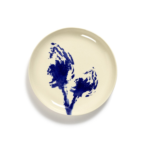 BORD S DIAM 19CM KLEUR WIT BLAUW 2 FEAST TABLEWARE BY OTTOLENGHI SERAX