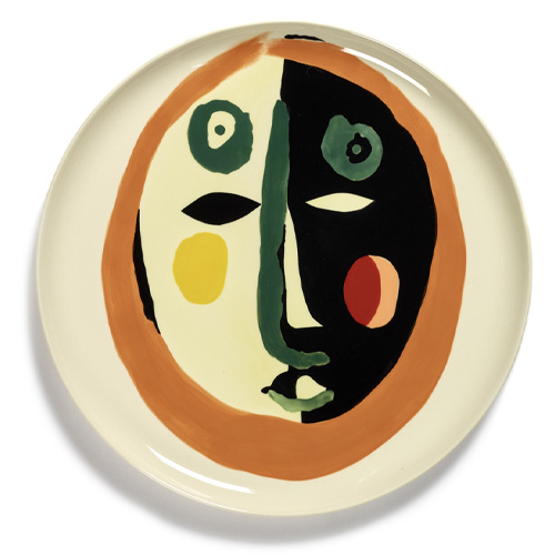 SERVEERBORD DIAM 35CM GEZICHT FEAST TABLEWARE BY OTTOLENGHI SERAX