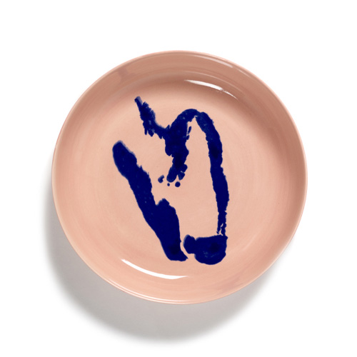 BORD HOOG DIAM 22CM KLEUR ROZE BLAUW FEAST TABLEWARE BY OTTOLENGHI SERAX