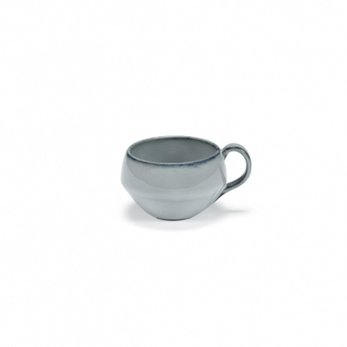 CUP INH 27CL KLEUR GEGLAZUURD BLAUW PURE BY PASCALE NAESSENS SERAX