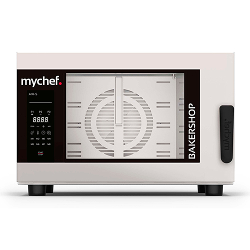 HETELUCHTOVEN BAKERSHOP AIR S 4 BN MYCHEF LINKS SCHARNIEREND