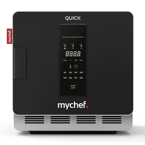 HIGH SPEED OVEN QUICK1 ZWART MYCHEF