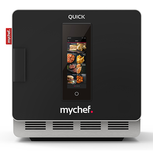 HIGH SPEED OVEN QUICK 1T ZWART MYCHEF