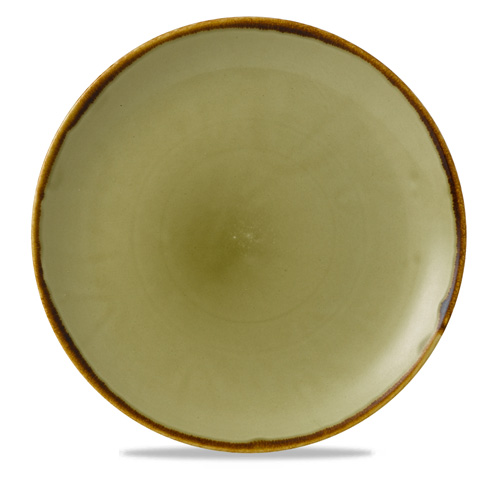 Coupebord 28.8cm groen Harvest Green Dudson