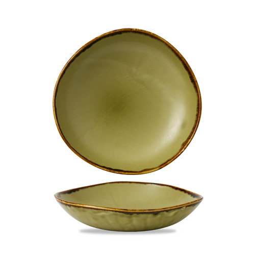 Schaal rond 25.3cm groen Harvest Green Dudson