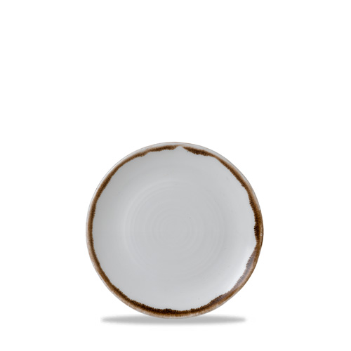 Bord rond 16.4cm wit Harvest Natural Dudson