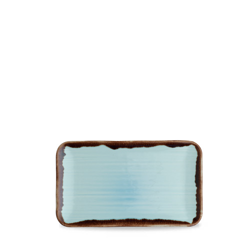 Schaal rond 27x16cm blauw Harvest Turquoise Dudson