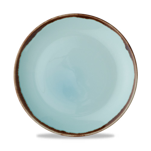 Coupebord 26cm blauw Harvest Turquoise Dudson