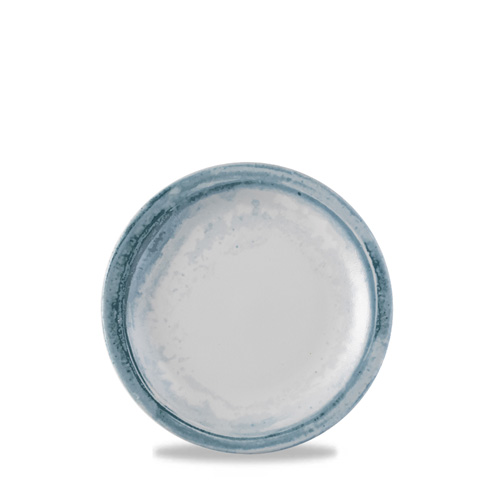 Bord smalle rand 28cm blauw Finca Limestone Dudson