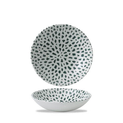 Schaal 18.2cm groen Terrazzo Green Dudson