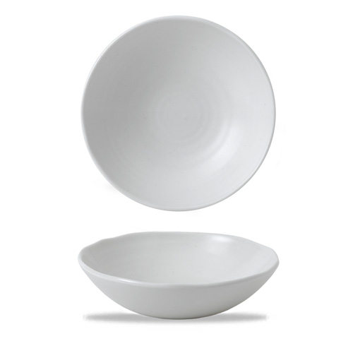 Schaal rond 25cm White Dudson