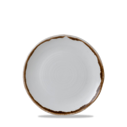 Bord rond 27.5cm wit Harvest Natural Dudson