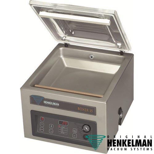 acuumverpakkingsmachine boxer 35 rvs tafelmodel afm 44x55x42cm vermogen 230v 1 50hz 055 kw