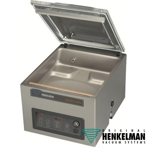 acuumverpakkingsmachine boxer 42xl rvs tafelmodel afm 48x61x47cm vermogen 230v 1 50hz 055 kw