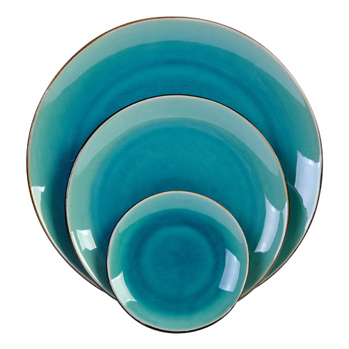 BORD PLAT ROND DIAM 13CM SEABLUE GASTRO BY RON BLAAUW