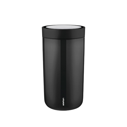 lick to go beker inh 02l black metallic stelton