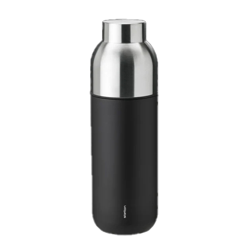 eep warm thermosfles black inh 075l stelton