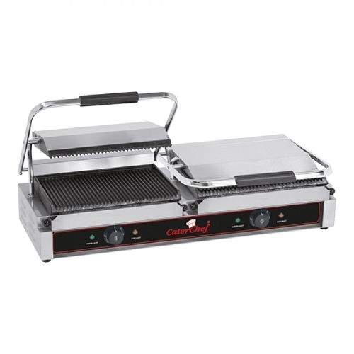 ontact grill duetto grande 2x230v 4400w caterchef