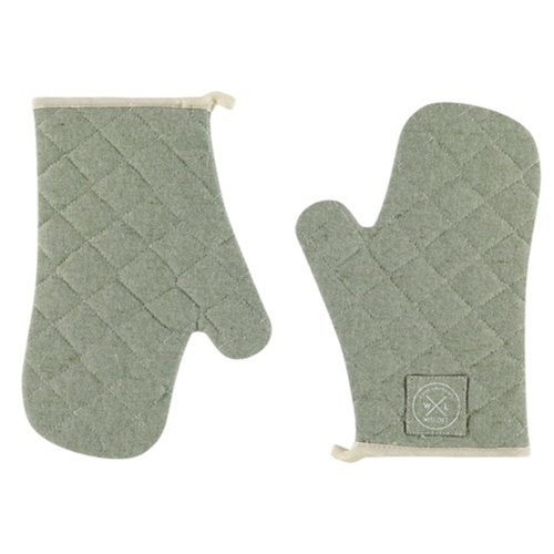 atoenen ovenwanten set 2 stuks pistachio witloft