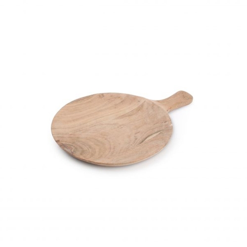 erveerplank met greep rond afm 20x20cm acacia palla wood en food