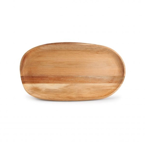 erveerplank ovaal afm 34x19cm acacia palla wood en food