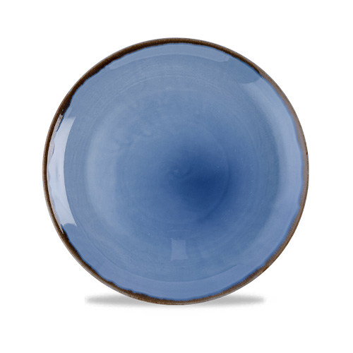 COUPEBORD PLAT DIAM 22CM HARVEST INDIGO DUDSON