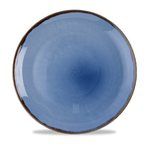 COUPEBORD PLAT DIAM 27CM HARVEST INDIGO DUDSON