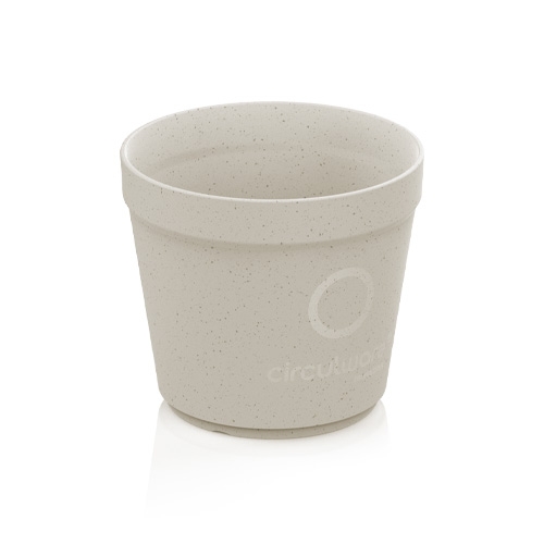 rinkbeker circulcup 200ml beige graphite polypropyleen doos a 304 stuks