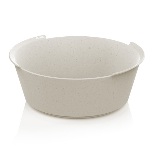 irculbowl cb1200 afm 183x183x685mm inh 1200ml beige graphite polypropyleen doos a 38 stuks