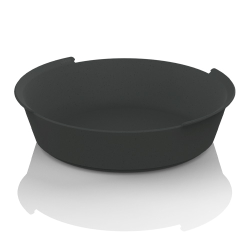 irculbowl cb800 afm 183x183x47mm inh 800ml black polypropyleen doos a 48 stuks