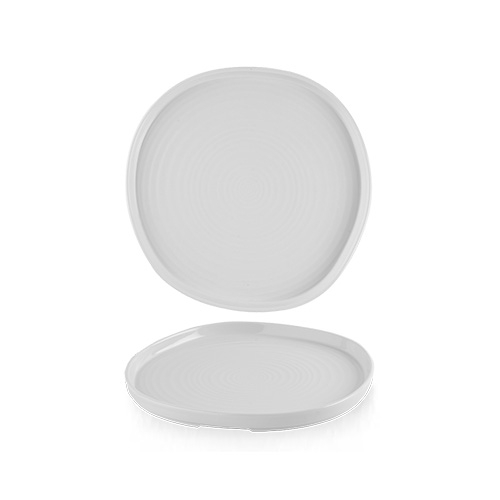 ord opstaande rand diam 21cm hgt 2cm chefs plates white churchill