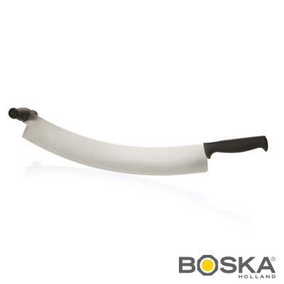 aasmes afm 43cm rvs m zwart kunststof handvatten boska