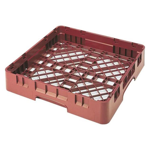 aatwaskorf universeel z opzetrand afm 50x50cm kleur cranberryrood cambro camrack opop