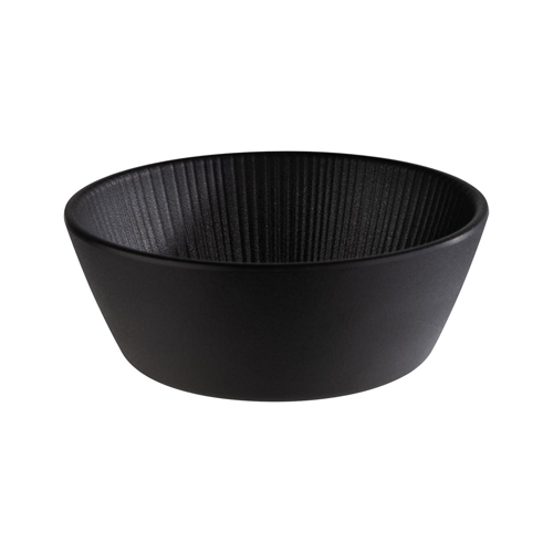 chaal diam 155cm hgt 55cm melamine zwart nero