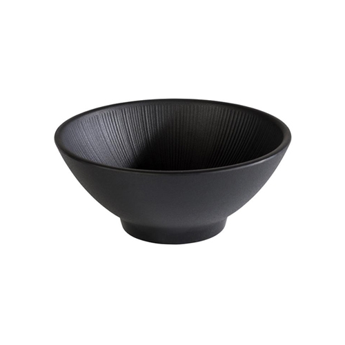 chaal diam 16cm hgt 65cm melamine zwart nero