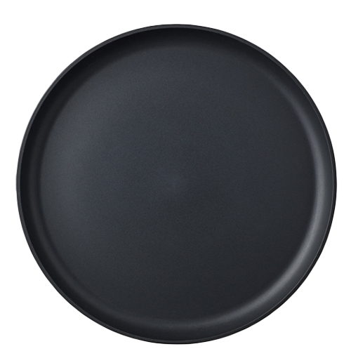 ord plat silueta diam 26cm nordic black mepal