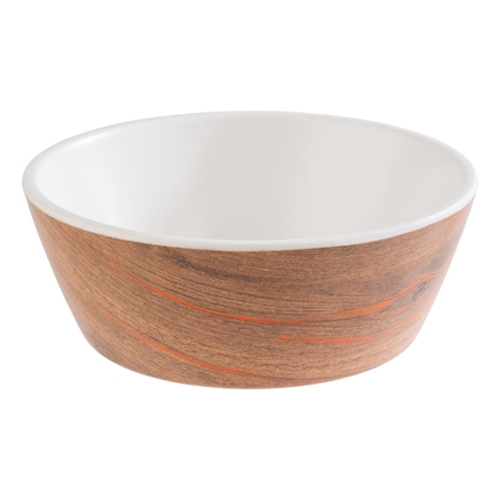 chaal diam 155cm hgt 55cm bruin melamine crazy wood