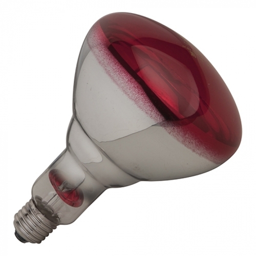 nfraroodlamp los 250w kleur rood glas emga