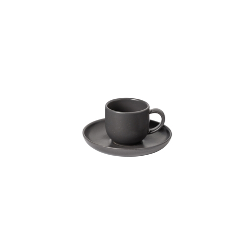 spressokop met schotel inh 7cl pacifica seed grey costa nova