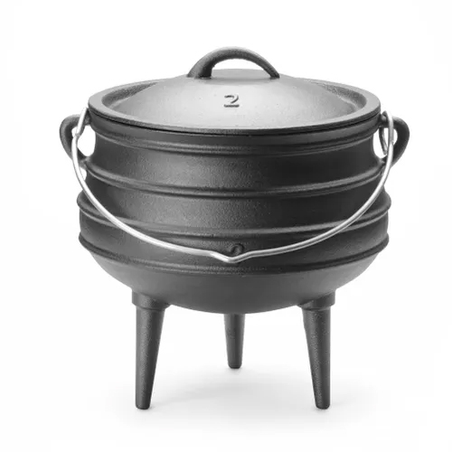 ietijzeren pan inh 6l diam 245mm zuid afrikaans hendi