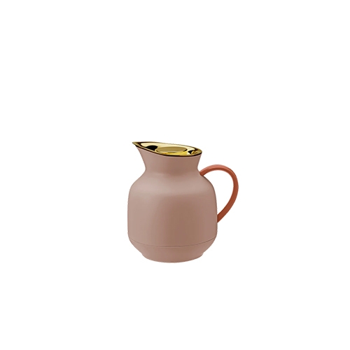 soleerkan hoog inh 1ltr soft peach amphora stelton
