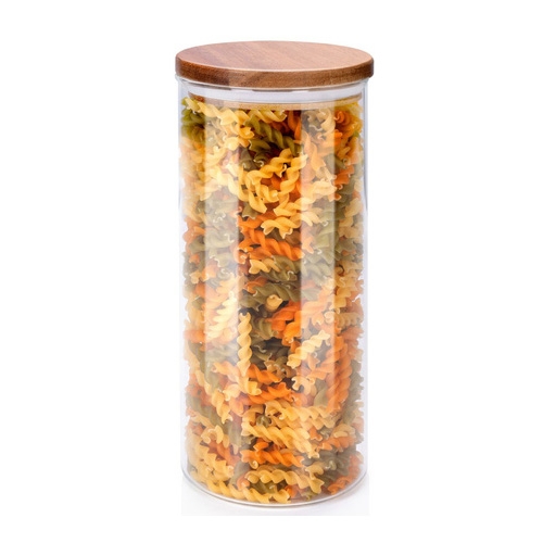 oorraadpot inh 125l borosilicaatglas met deksel