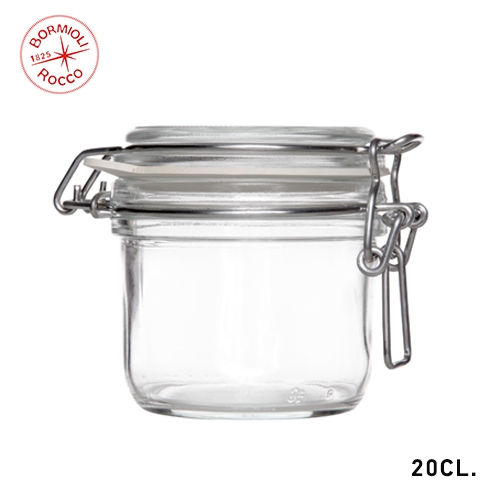 eckpot fido glas inh 20cl rond rocco bormioli